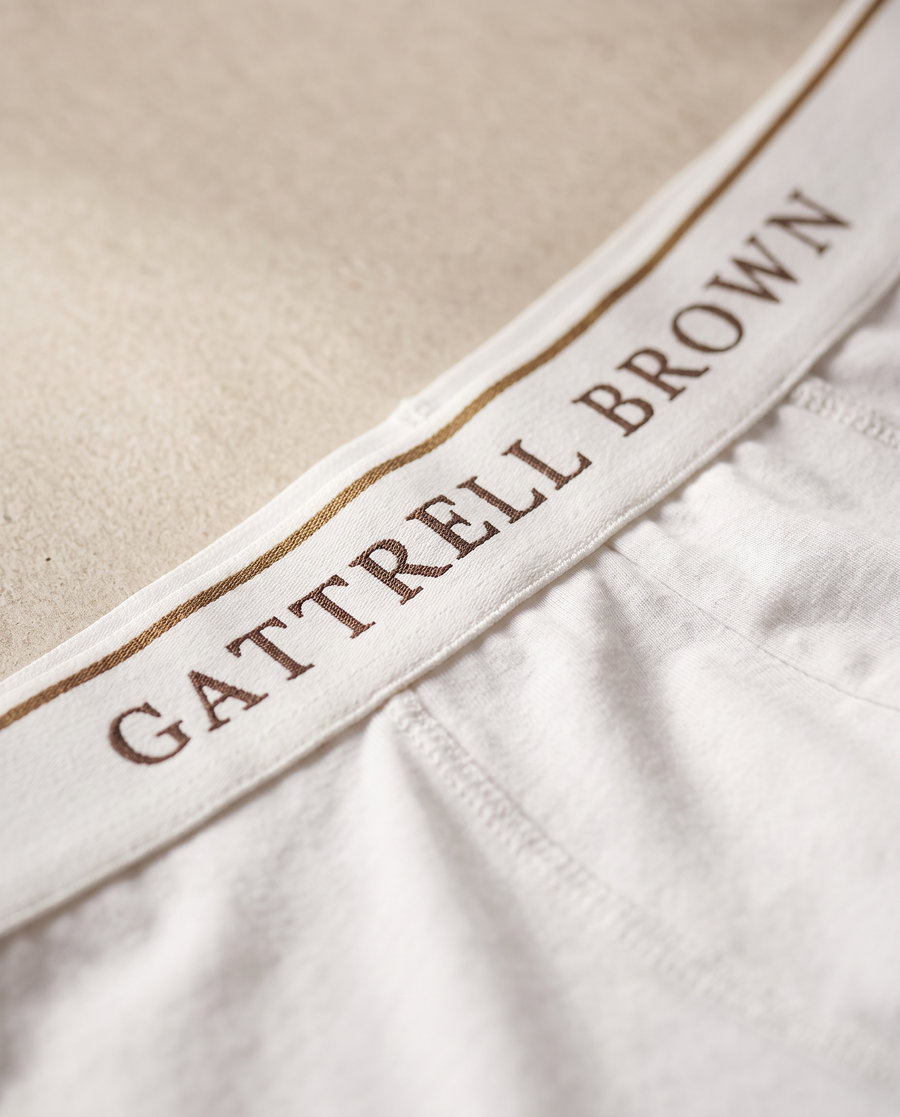 Close-up of a cotton waistband