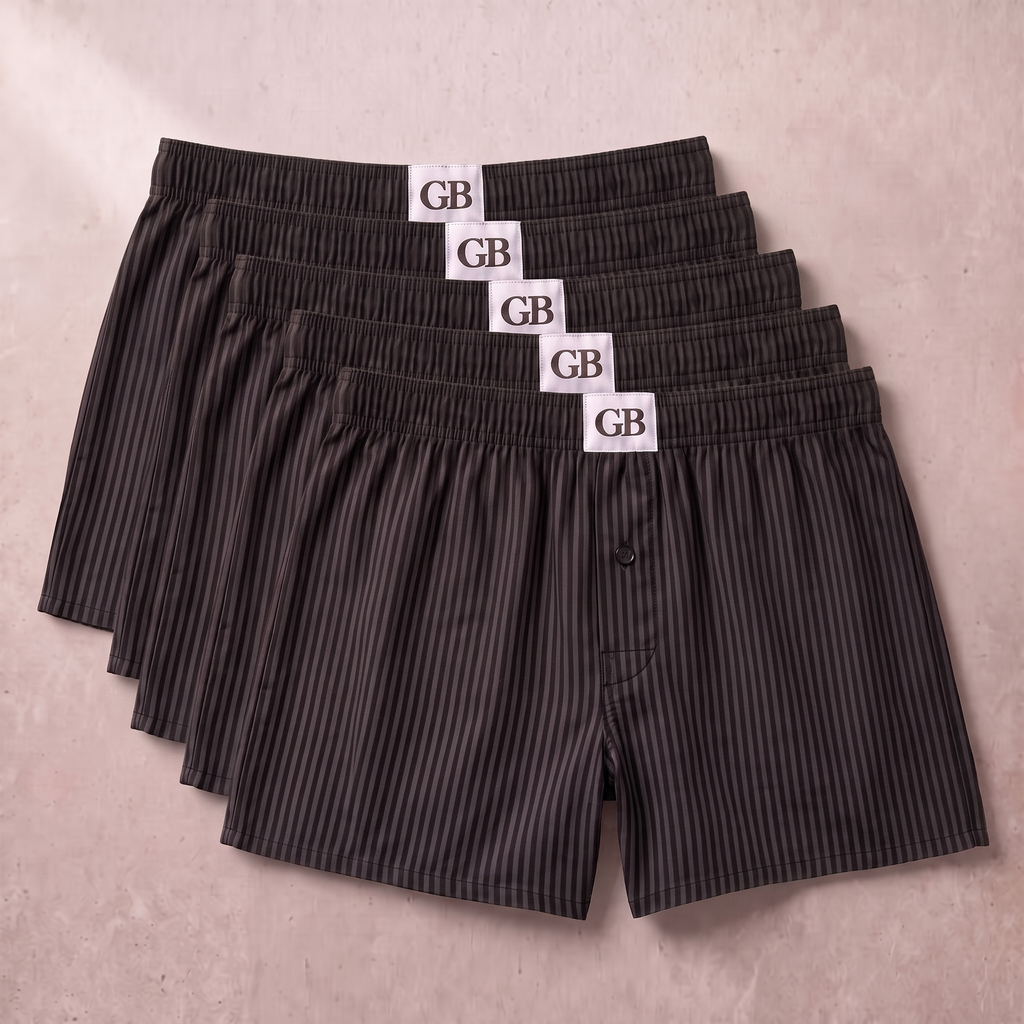 The Cotton Boxer 5 Pack