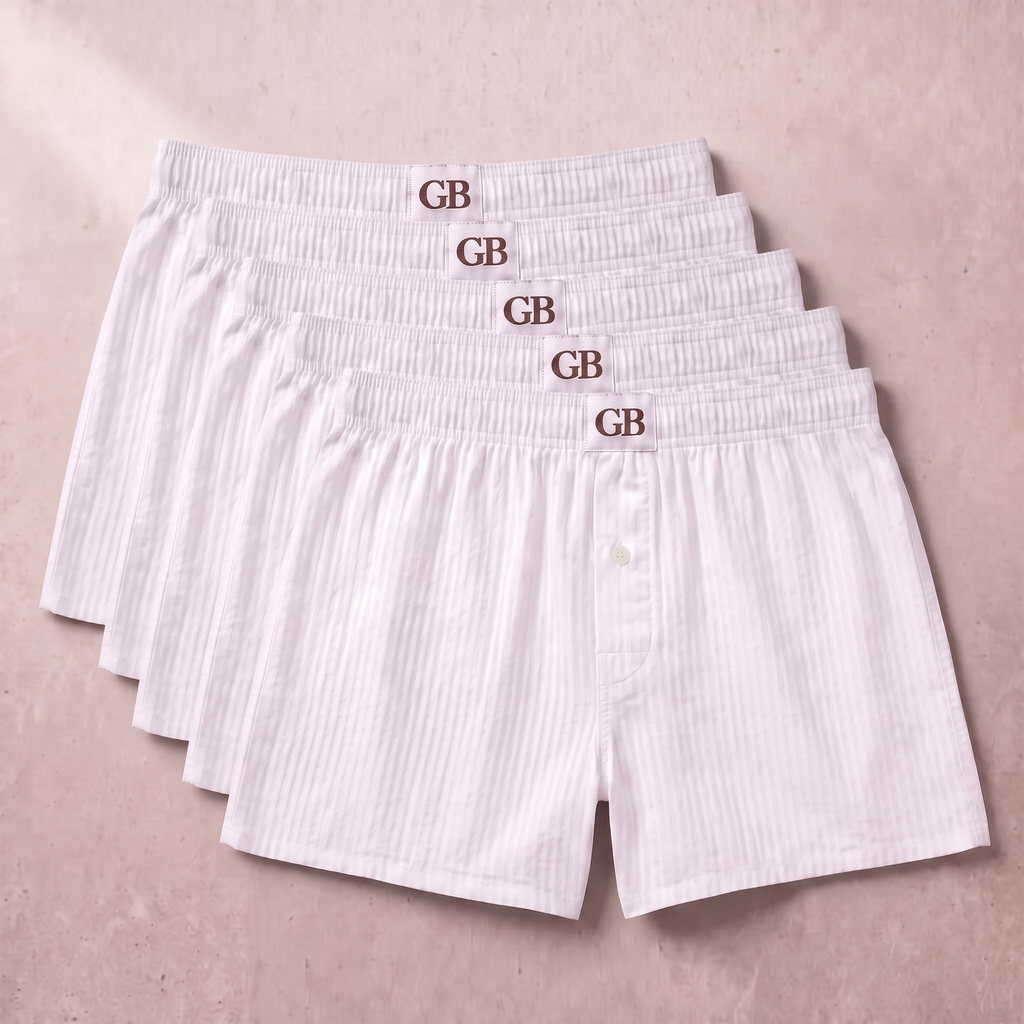 The Cotton Boxer 5 Pack