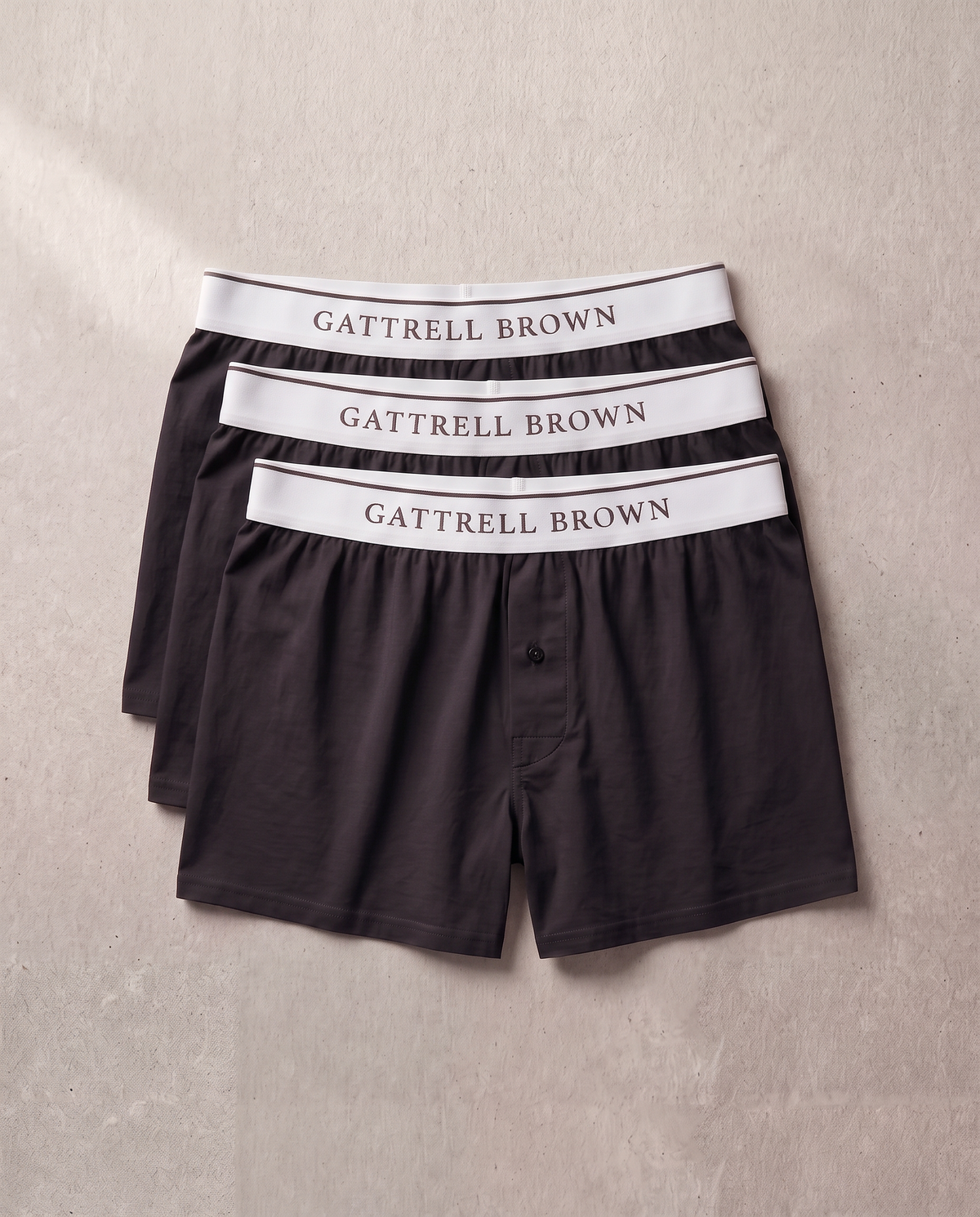 The Signature Boxer 3 Pack in black