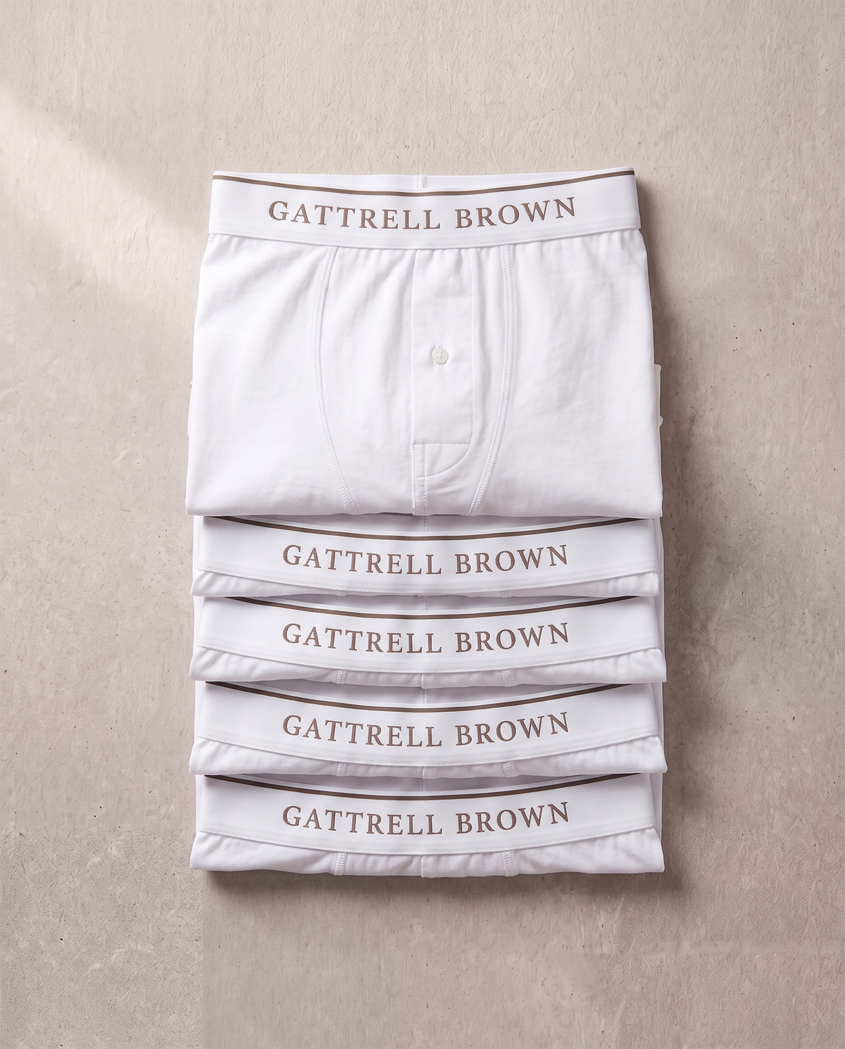 The Signature Boxer 5 Pack in white