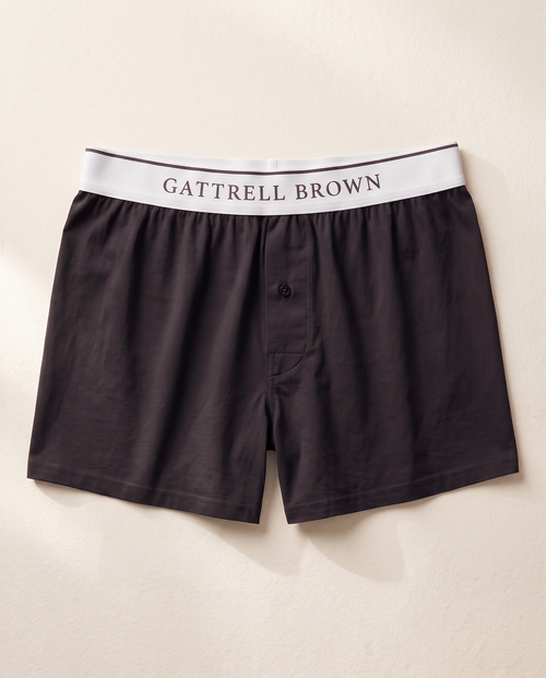 The Signature Boxer in black