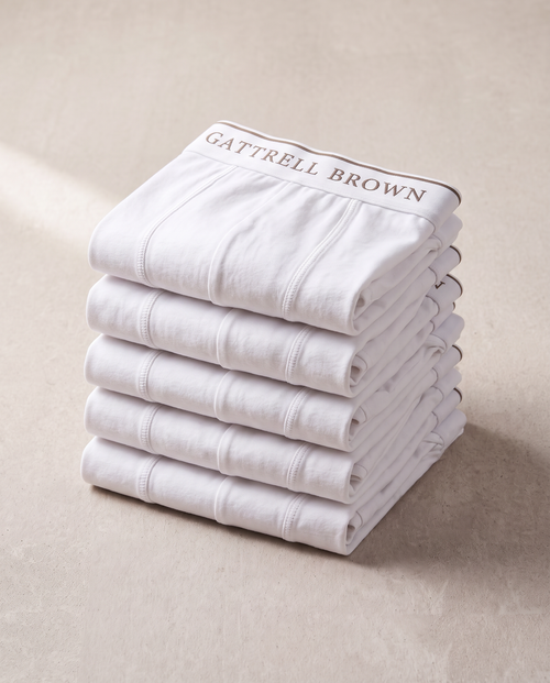 The Original Trunk 5 Pack in white