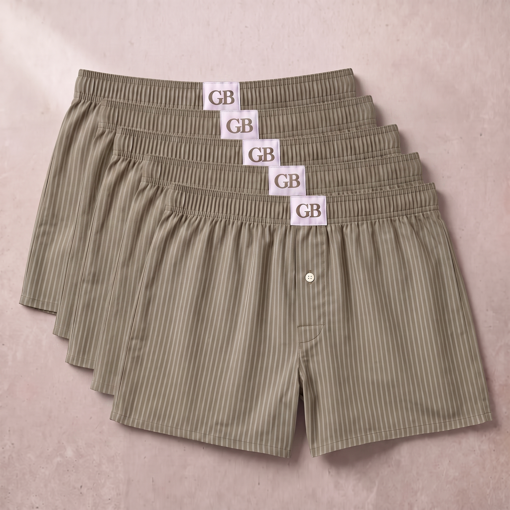 The Cotton Boxer 5 Pack
